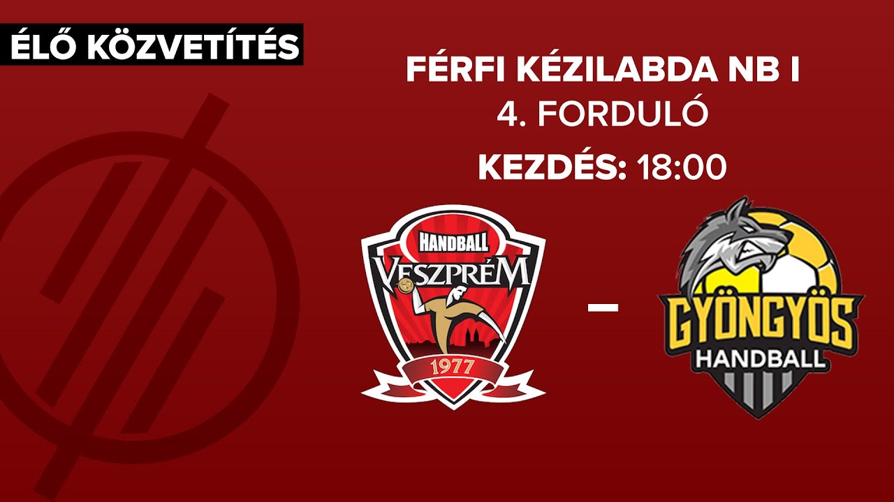 Telekom Veszprém – HE-DO B.BRAUN Gyöngyös | Férfi K&H Liga | 4. Forduló ...