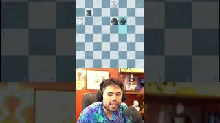 CRAZY 50 MOVE DRAW #gothamchess #chess #magnuscarlsen #hikarunakamura #grandmaster