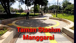 Pesona Luar Biasa, Taman Stasiun Manggarai #taman #stasiun #manggarai