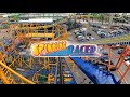 Spinning Racer [4K] Multi-Angle On Ride POV - Fantasy Island