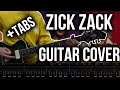 Rammstein - Zick Zack [Guitar cover] + SCREEN TABS