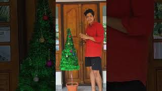 വെറും പേപ്പർ കൊണ്ട് നിർമ്മിച്ച ക്രിസ്മസ് ട്രീ || Christmas tree #xmas #xmastree #jinsmjvlogs