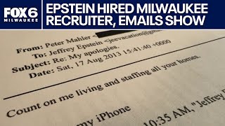 Epstein files: Milwaukee recruiter tried to find assistant, emails show | FOX6 News Milwaukee