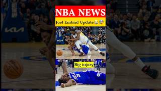 NBA- Joel Embiid (knee) to miss at least another week😭😭 #Nba #nbabasketball #Nbanews #usanbanews