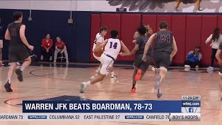 Boy's H.S. Basketball: Warren JFK beats Boardman, 78-73