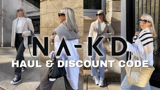 NAKD FASHION HAUL \u0026 DISCOUNT CODE| SPRING 2022| Katie Peake