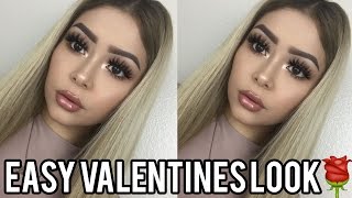 Easy Valentines Day Makeup | Daisy Marquez