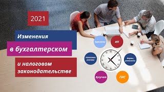 📢 Изменения в  бухгалтерском и налоговом законодательстве с 2021. 🔴🔴🔴Структурированный обзор.