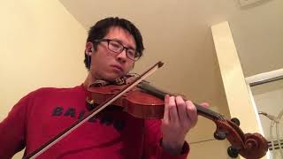 天之痕 - 三 个人 的 时光 Violin Cover