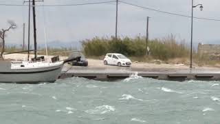 Entrance to Lefkada Channel