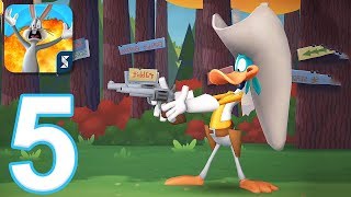 Looney Tunes World of Mayhem - Gameplay Walkthrough Part 5 - It's Showtime Campaign (iOS, Android)