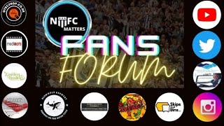 NUFC Matters The Fans Forum