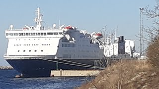 DFDS Seaways: M/S Sirena seaways \u0026 Tallink: M/S Sailor in Paldiski