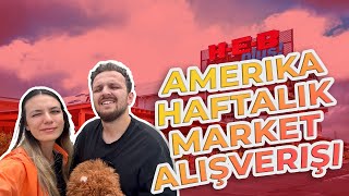 AMERİKA HAFTALIK MARKET ALIŞVERİŞİ VLOG (MAYIS 2024)