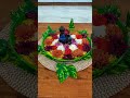 innovative flower decor in plate 🌼 tabletop decoration ideas shorts shortvideo decoration ideas