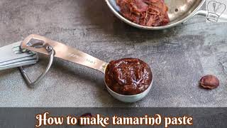 How to make homemade tamarind paste | சுலபமாக புளி பேஸ்ட் செய்வது எப்படி - stays good for 6 months