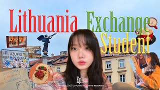 [SUB] Exchange student life in Lithuania ep.1 | From Vilnius Old Town to Užupis Republic