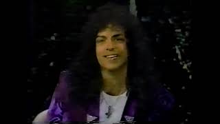 KISS - Paul Stanley \u0026 Gene Simmons on CBS News Nightwatch - 1987