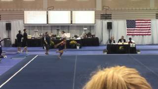 Men's level 6 Floor routine