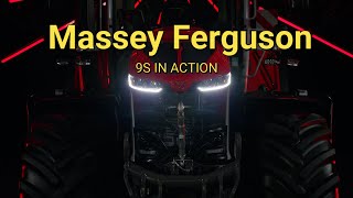 Massey Ferguson 9S In Action