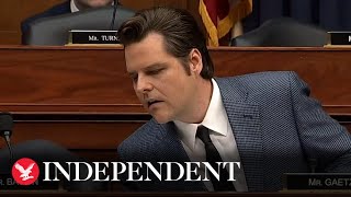 Matt Gaetz attempts to enter ‘Chinese propaganda’ into congressional record