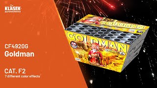 CF4920G Goldman | Klasek pyrotechnics