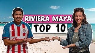 TOP 10 Places to visit in The RIVIERA MAYA - More than just Cancun? 👀🌴