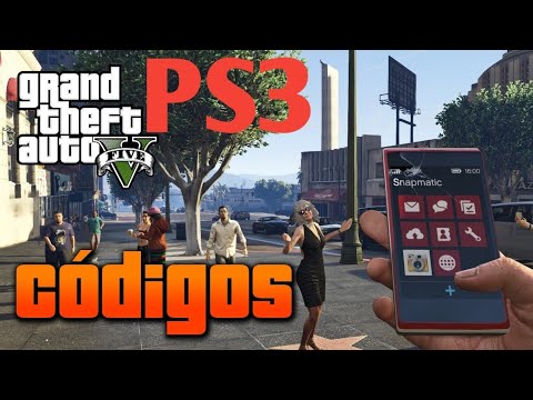 Todos Os Códigos Do GTA V PS3 - YouTube