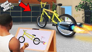 Franklin Find The Fastest Booster Cycle With The Help Of Using Magical Painting In Gta 5