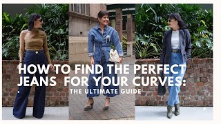 How to find the perfect jeans for your curves:THE ULTIMATE GUIDE