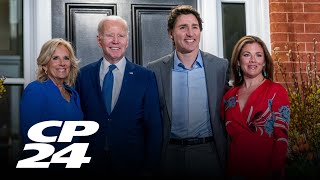 Busy day in Ottawa for Biden and Trudeau