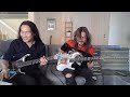 dragonforce herman li u0026 angra rafael bittencourt cry thunder warm up jam