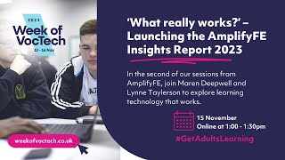 What really works – Launching the AmplifyFE Insights Report 2023