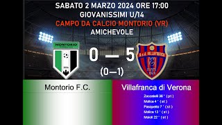 2024/03/02 Montorio F.C. - Villafranca Veronese (amichevole) Giovanissimi U/14