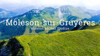 Moléson-sur-Gruyères, Switzerland - Scenic Relaxation Film (4k)