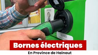 Bornes électriques en Hainaut