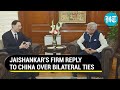 Jaishankar's strong rebuttal to Chinese envoy during in-person meeting |  India-China LAC standoff