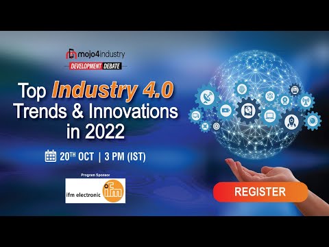 FREE Webinar | Top Industry 4.0 Trends & Innovations In 2022 - YouTube