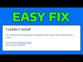 How To Fix Microsoft Office Couldn't Install Error Code 0-2048(0)