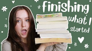 reading 11 books at once?! | a vlog and an intervention