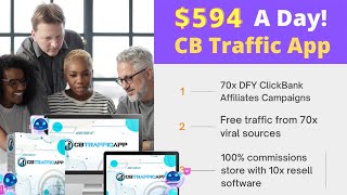 CB Traffic App Review | FULL DEMO \u0026 Tons Of BONUSES | Automated ClickBank Business In A Pack