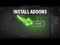 How to Install Addons in Blender