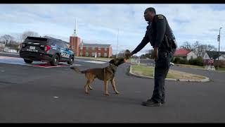 Officer Keller and Stash Joins BTPD K9 Unit