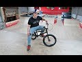 I TRIED RIDING BMX!! I TRIED RIDING BMX!!