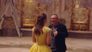 BTS of Emma Watson in 'Beauty and the Beast' B-roll (2017)