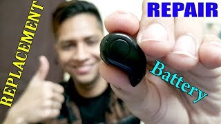 How to repair or replace the battery of Chinese bluetooth earbuds