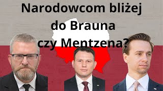 Czy narodowcom jest bliżej do Brauna czy do Mentzena?