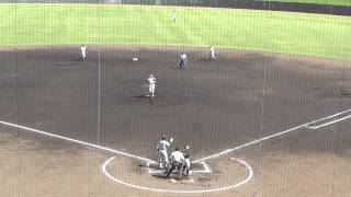 MAH01270 2014年秋高校野球 横浜隼人ー平塚学園 １回表 H26