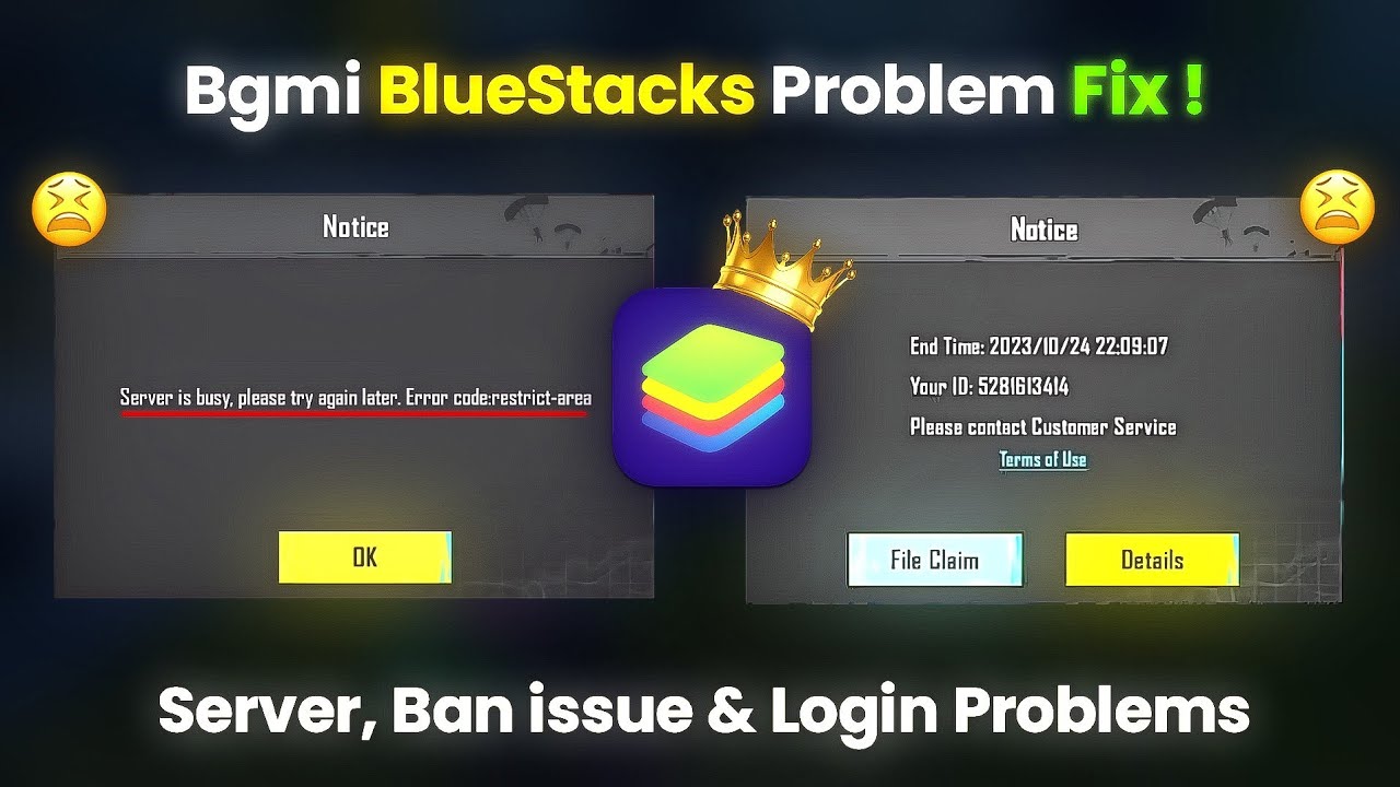 Server Is Busy Please Try Again Later Error Code Restrict Area | Id Ban ...