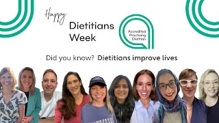 Happy Dietitians Week!